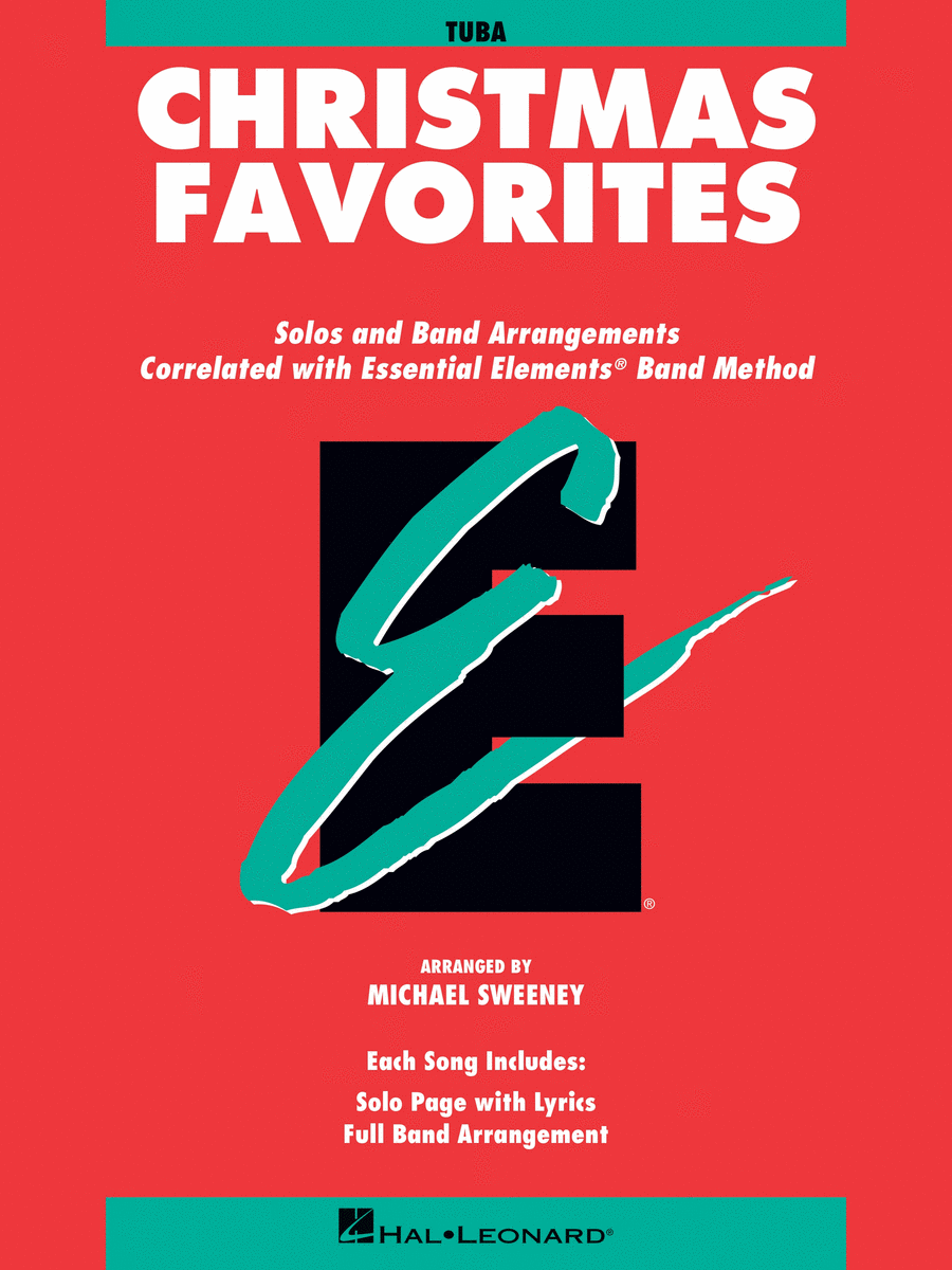 Essential Elements Christmas Favorites Concert Band Methods scores gallery preview page 1