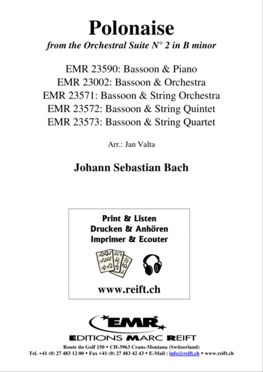 Polonaise Bassoon Solo scores gallery preview page 2