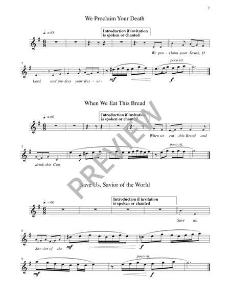 Mass of the Angels and Saints - Woodwind edition