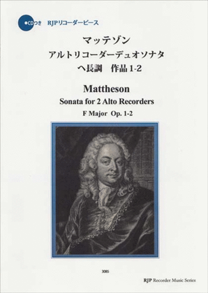 Sonata for 2 Alto Recorders F Major, Op. 1-2