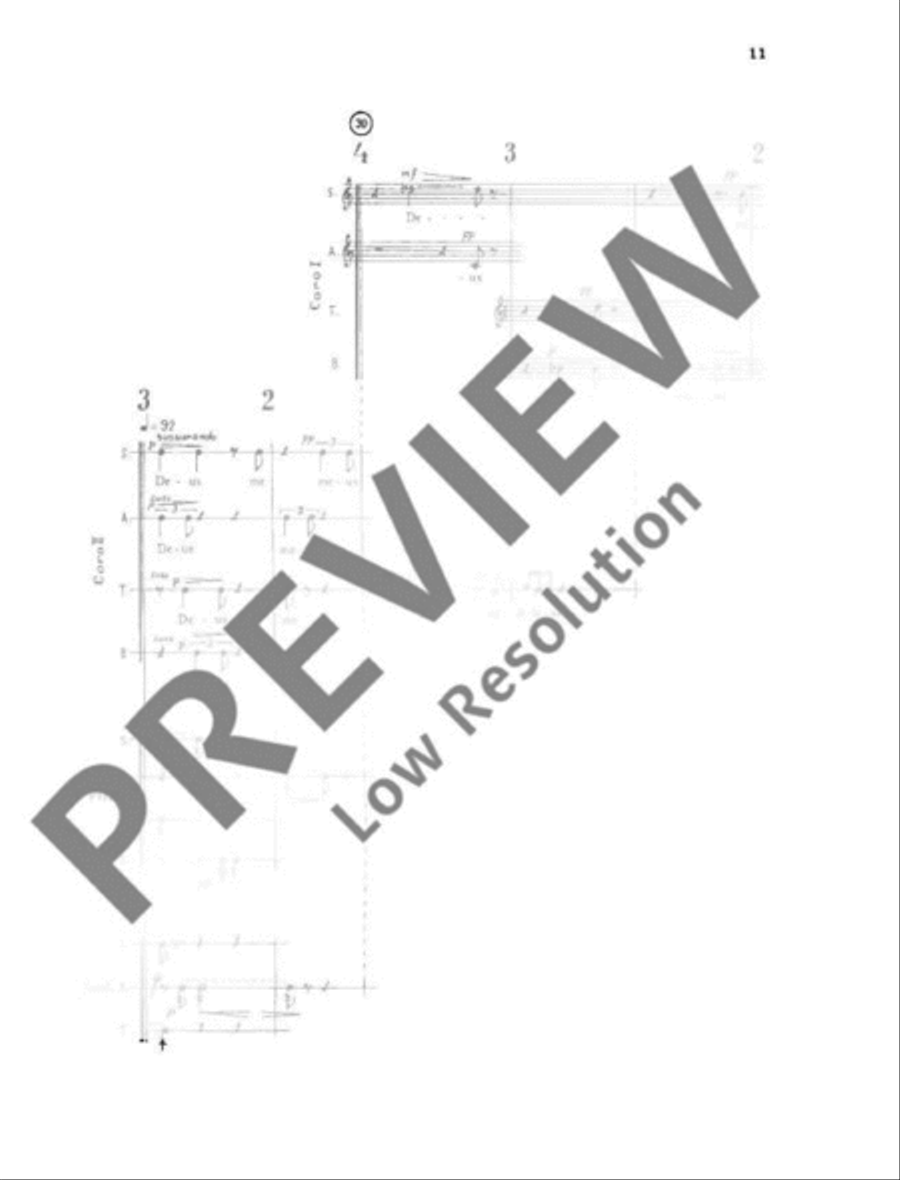 Aus den Psalmen Davids 4-Part scores gallery preview page 12