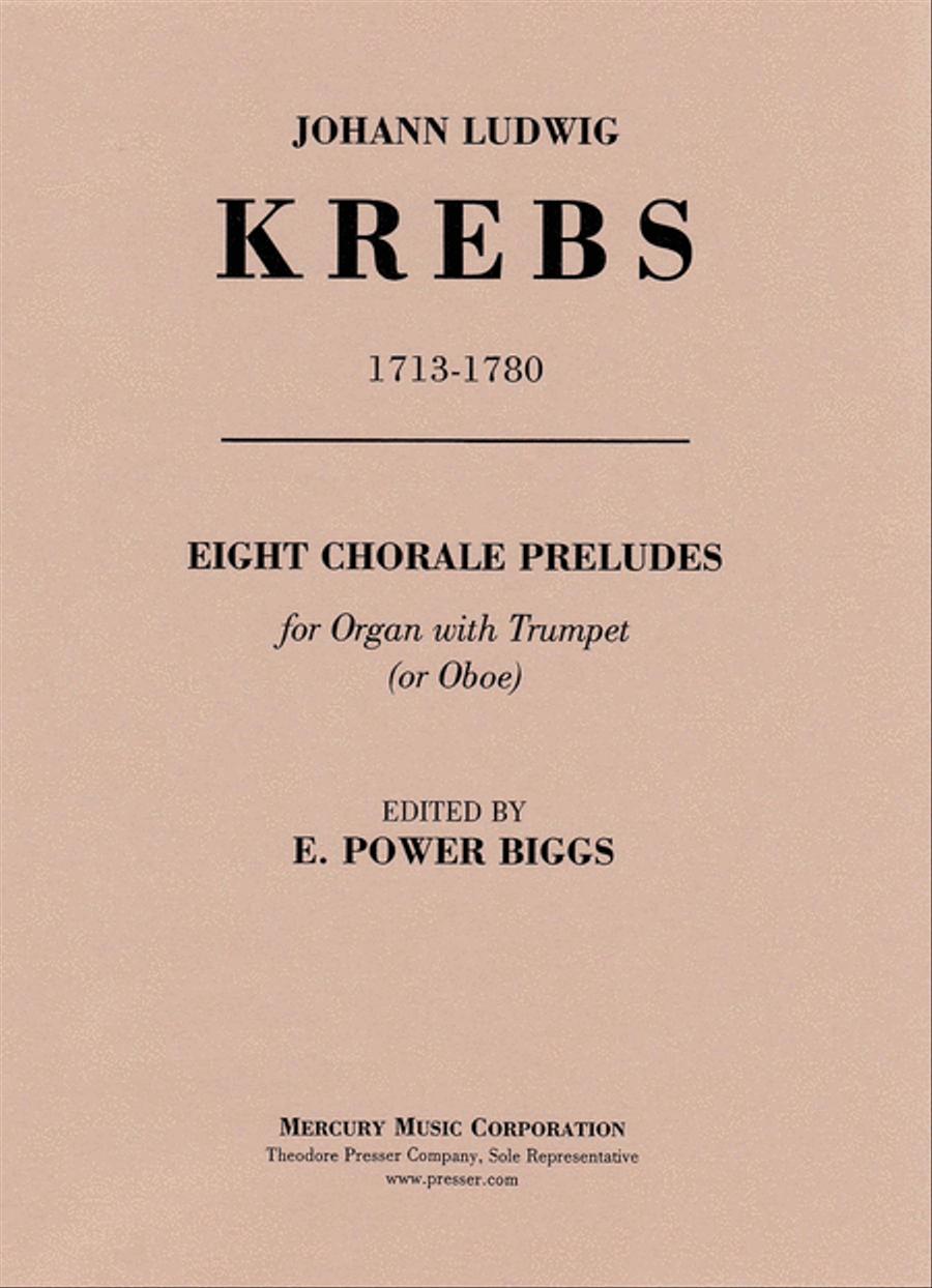 Eight Chorale Preludes Chamber Music scores gallery preview page 1