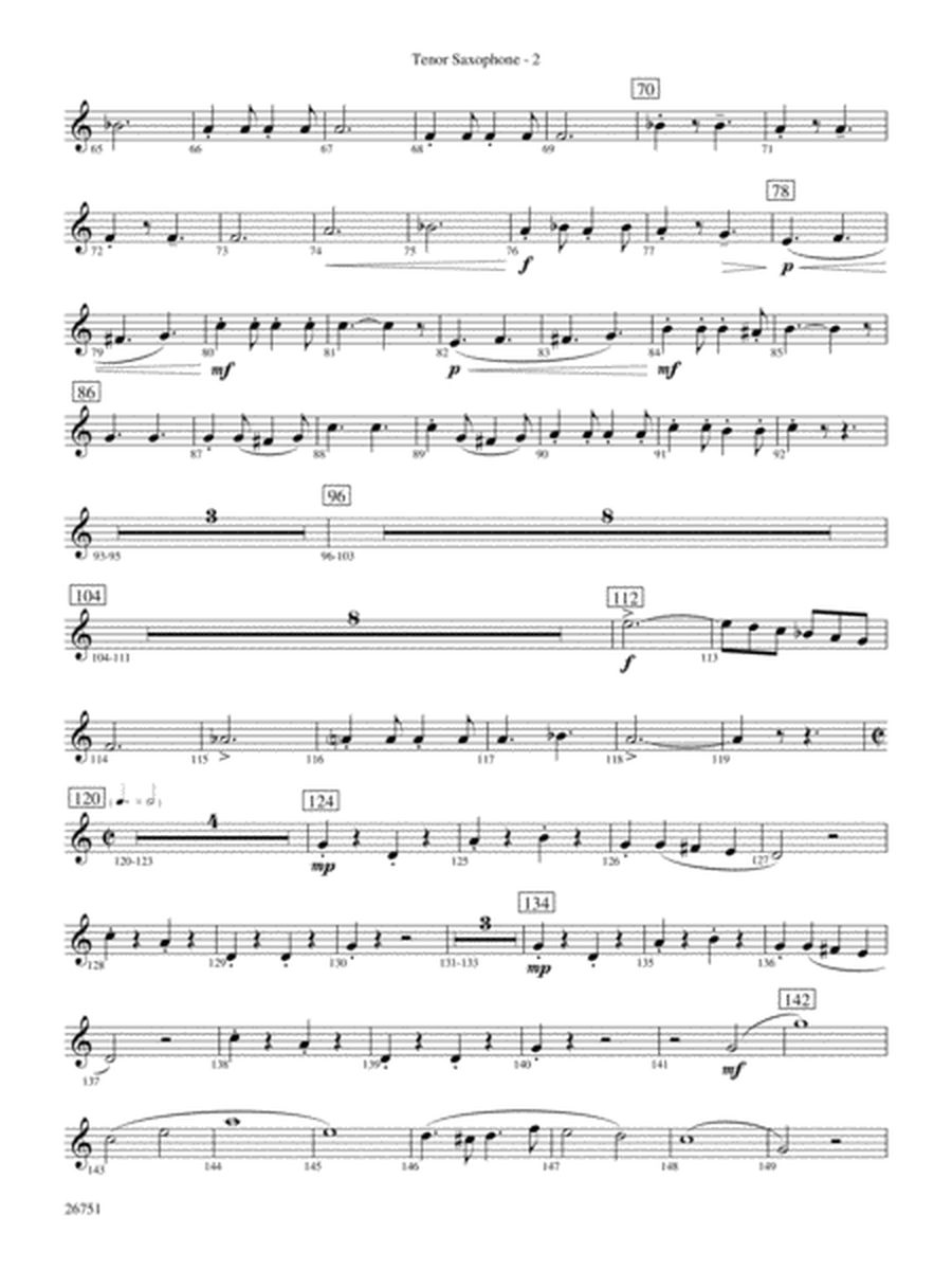 Sousa Palooza: B-flat Tenor Saxophone