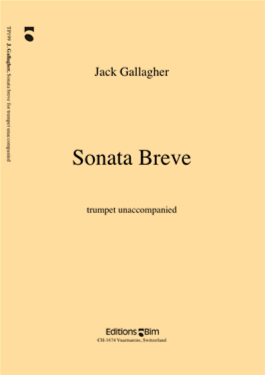 Book cover for Sonata breve