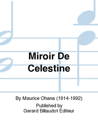 Book cover for Miroir De Celestine