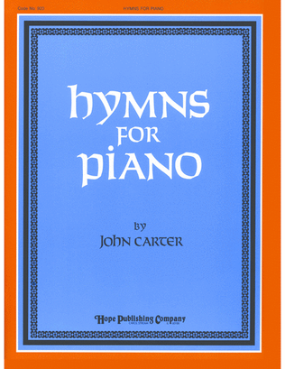 Book cover for Hymns for Piano-Digital Download
