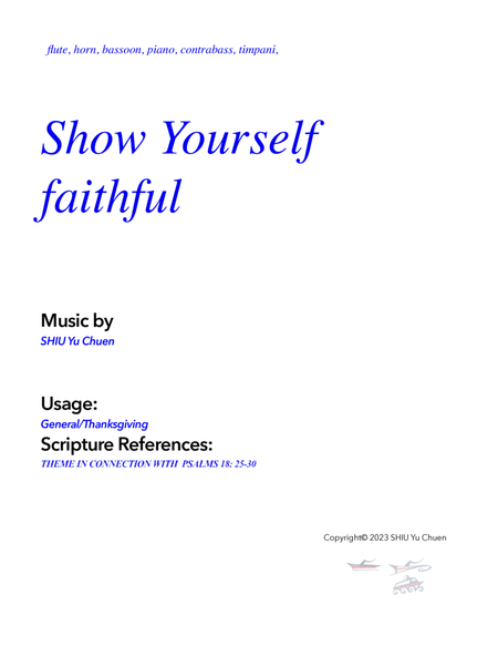 Show yourself faithful image number null