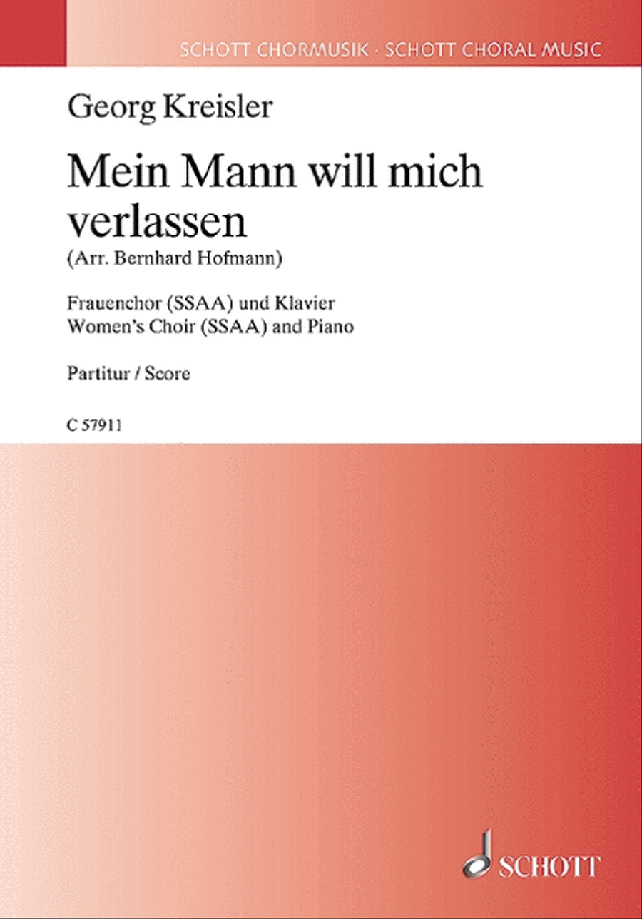 Mein Mann will mich verlassen SSAA scores gallery preview page 1