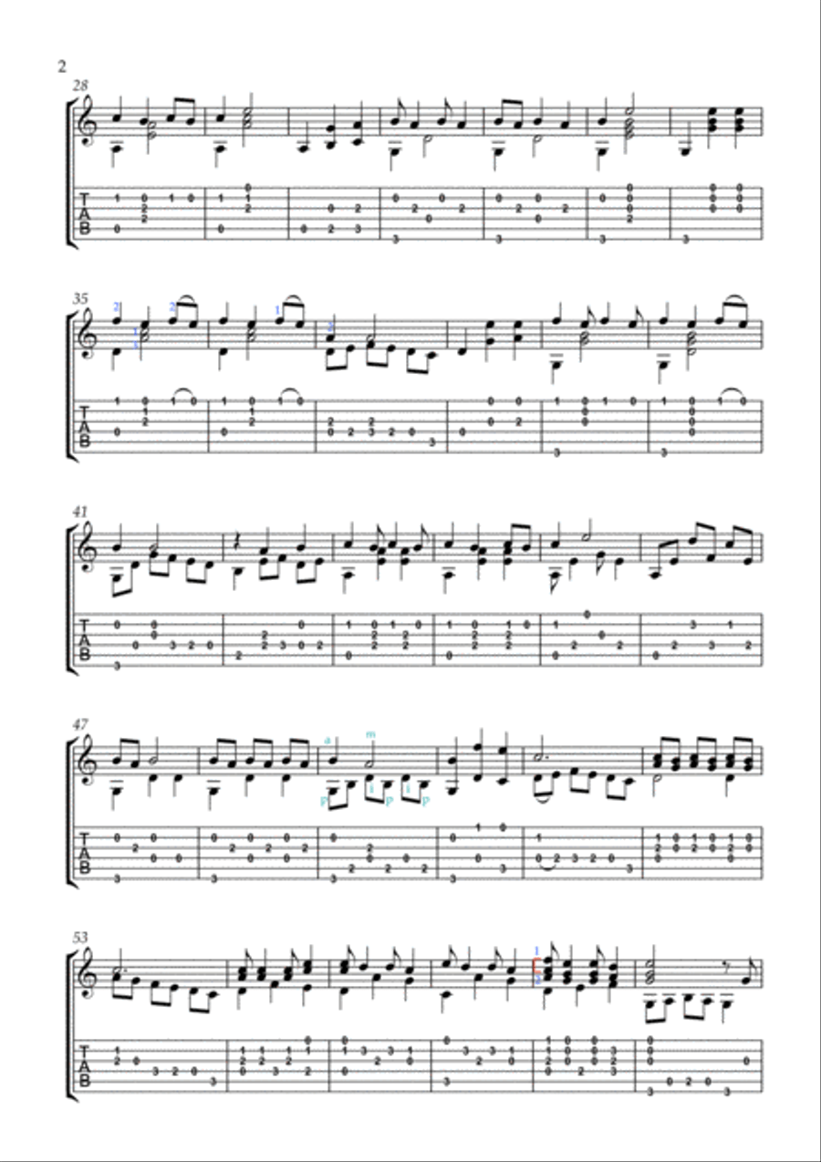 200 Copas Electric Guitar scores gallery preview page 2