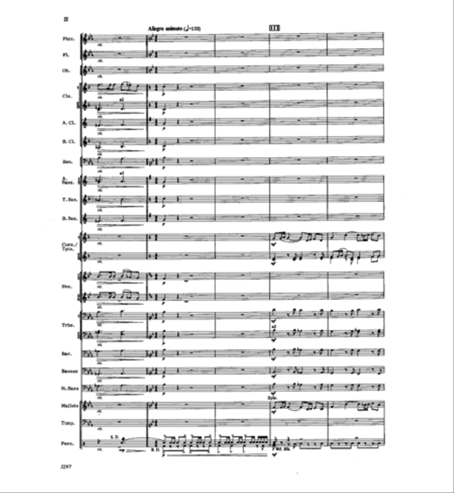 Fanfare and Fantasy Concert Band scores gallery preview page 21