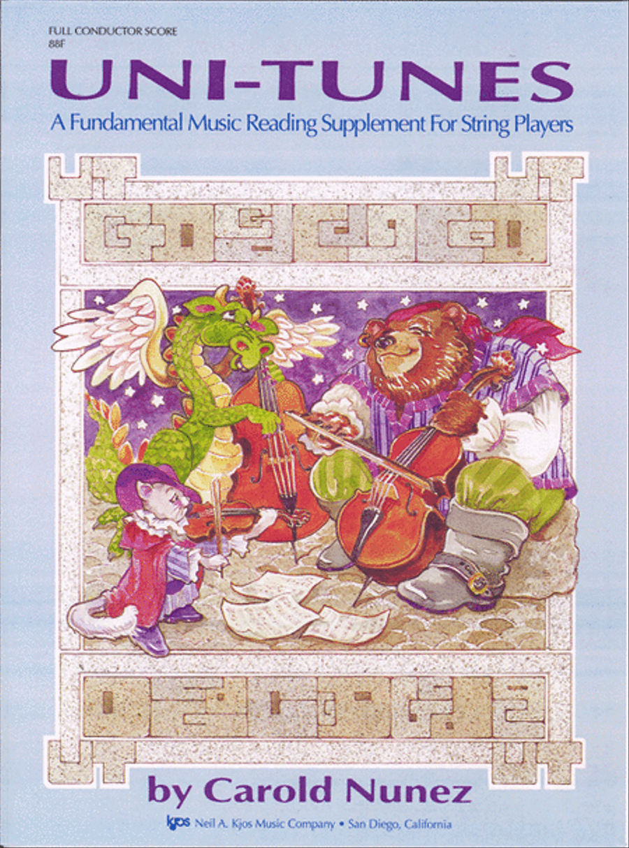 Uni-Tunes - Conductor Score (piano part incl.) by Carlos Nunez Chamber Orchestra - Sheet Music
