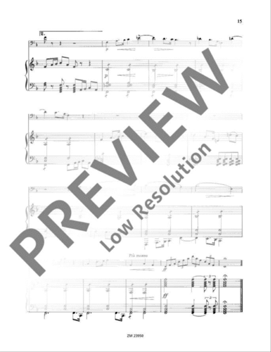 Concerto Bass Trombone scores gallery preview page 16