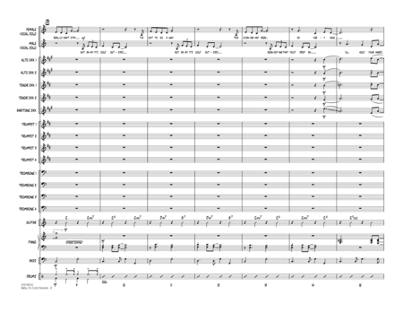 Baby, It's Cold Outside (Key: C) - Conductor Score (Full Score)