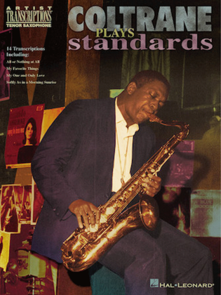 Book cover for Coltrane Plays Standards