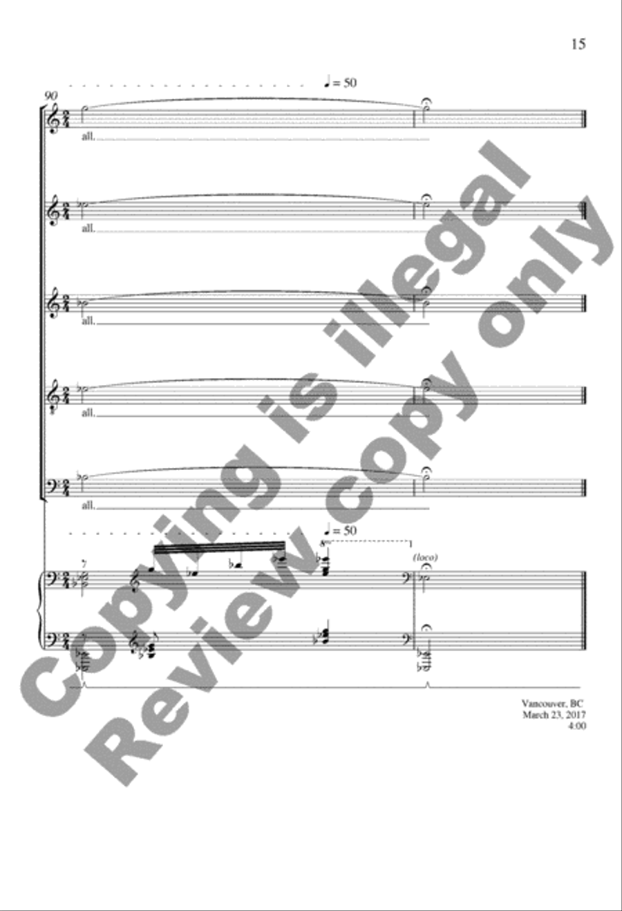Life Has Loveliness 4-Part scores gallery preview page 15