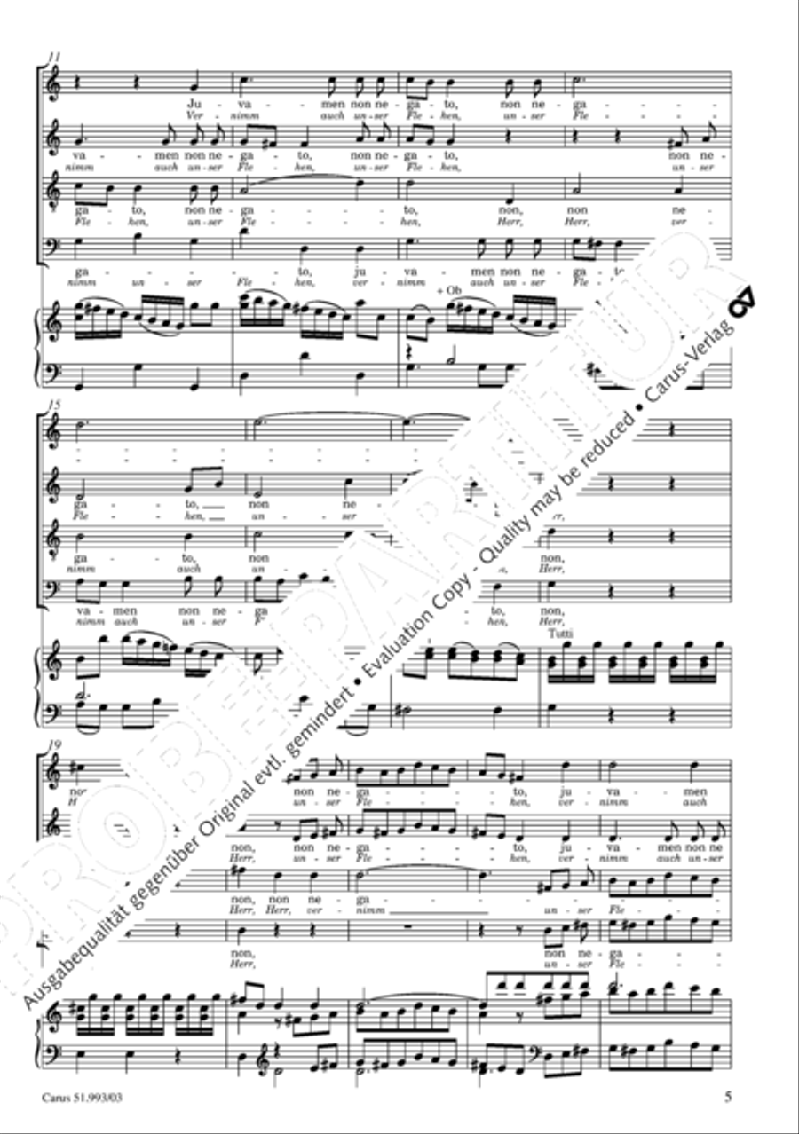 O Jesu, te invocamus 4-Part scores gallery preview page 6