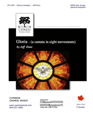 Gloria - Enns - choral score