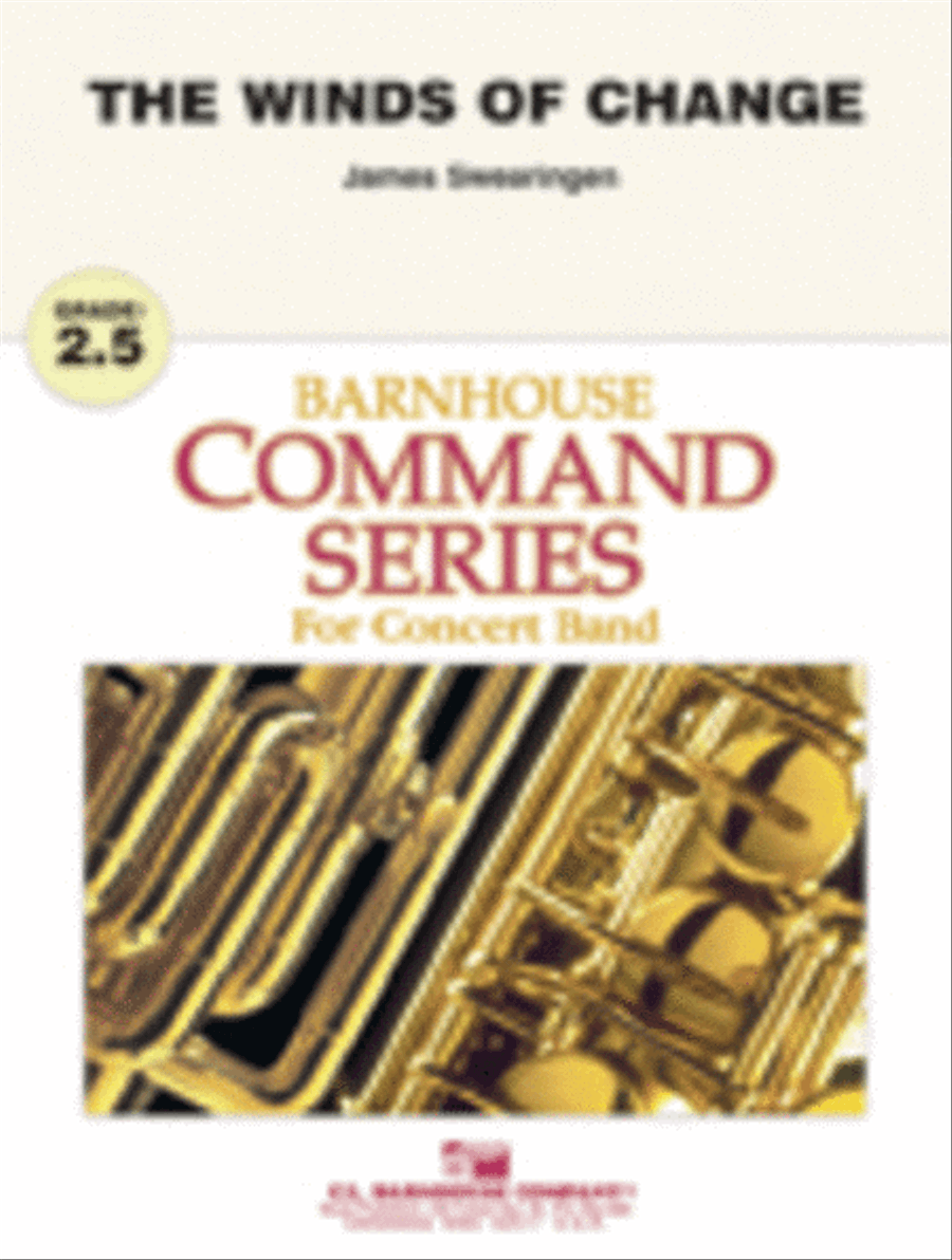 The Winds Of Change Concert Band scores gallery preview page 1
