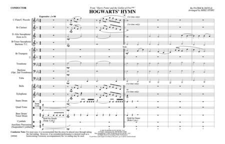 Hogwarts' Hymn (from Harry Potter and the Goblet of Fire) image number null