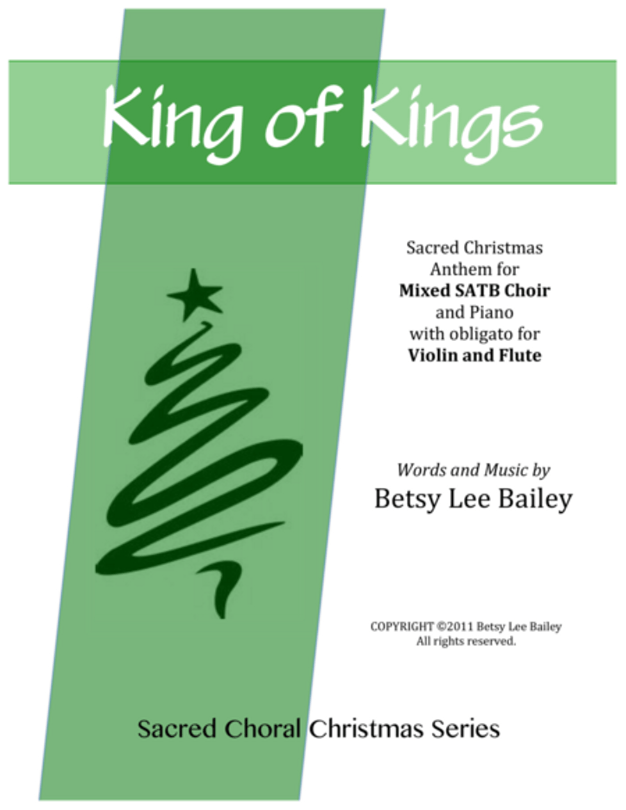 King of Kings - SATB 4-Part scores gallery preview page 1