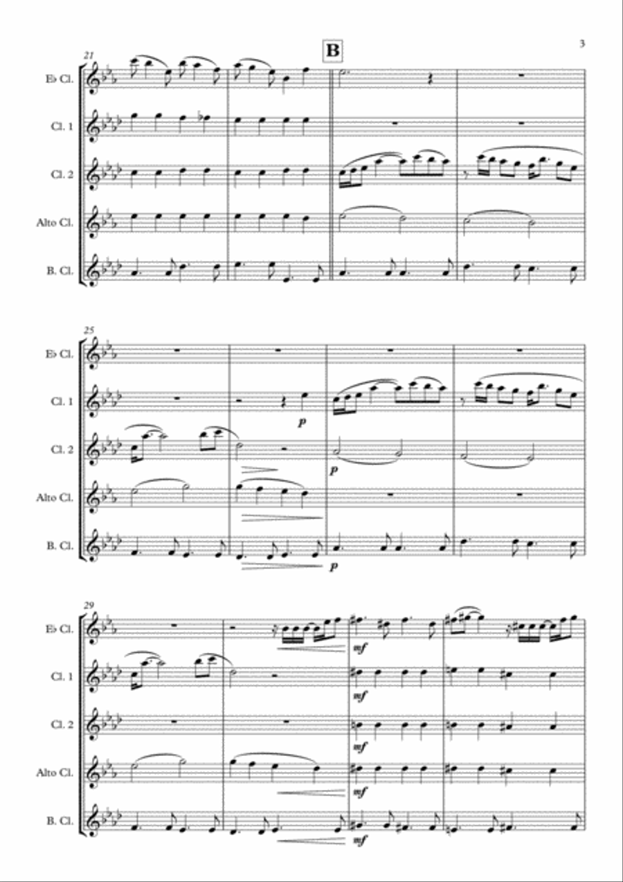 Tomorrow Woodwind Quintet scores gallery preview page 5