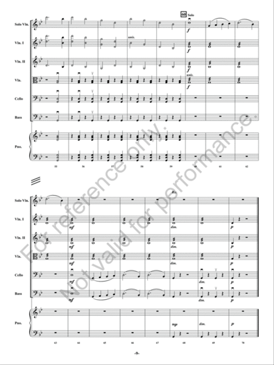 Lake In The Moonlight Lake In The Moonlight String Orchestra scores gallery preview page 10