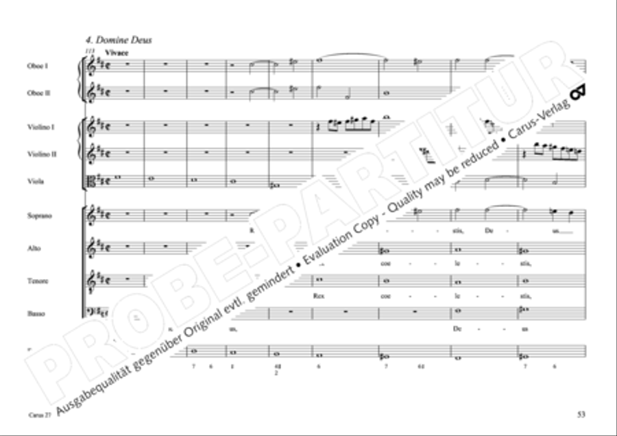 Messa per il Santissimo Natale 4-Part scores gallery preview page 44