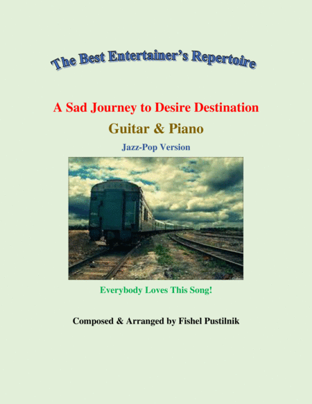"A Sad Journey to Desire Destination"-Piano Background Track for Guitar and Piano-Video image number null