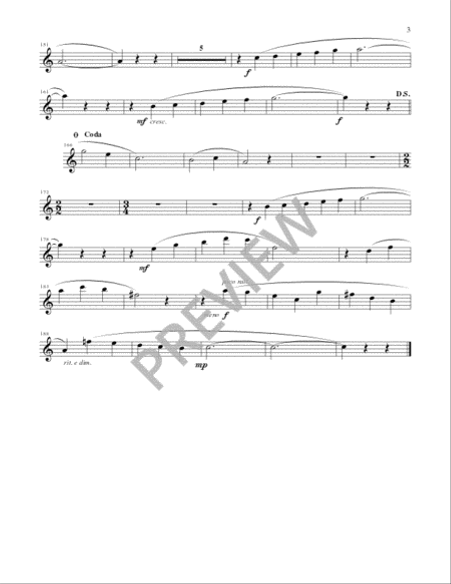 I Will Exalt You, My God and King - Instrument edition Flute scores gallery preview page 3