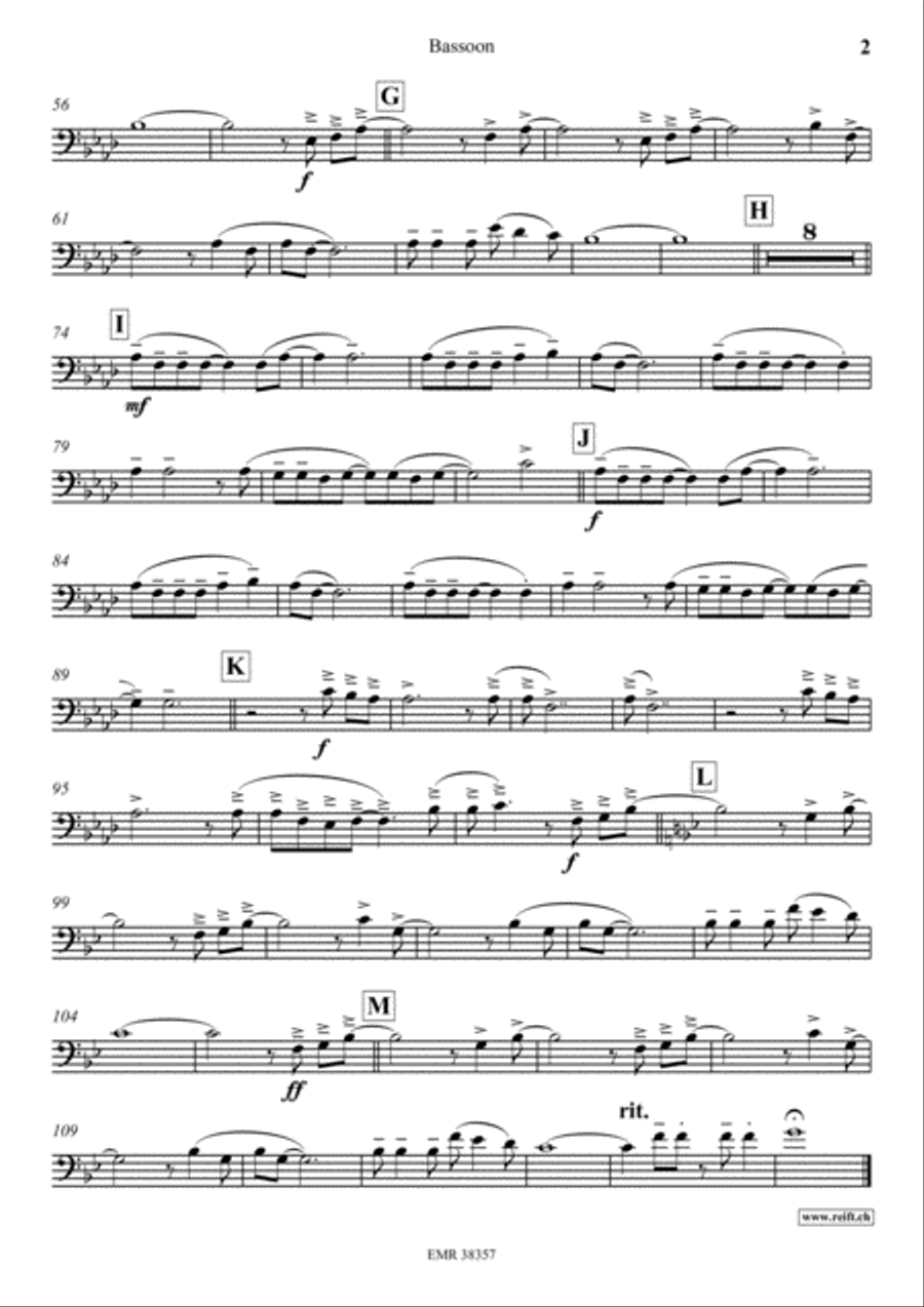 Allumer Le Feu Allumer Le Feu Bassoon Solo scores gallery preview page 3