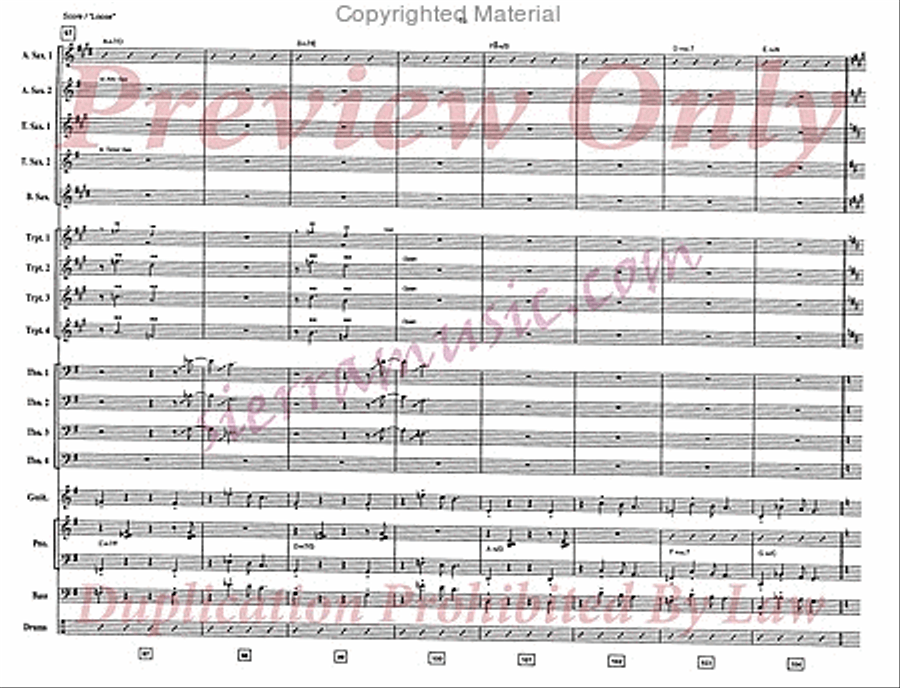 Loose Big Band scores gallery preview page 14