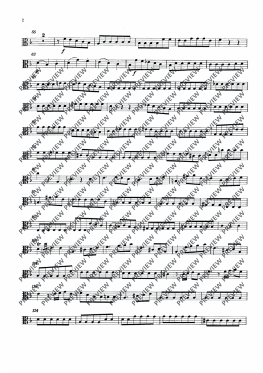 Symphony D minor Chamber Orchestra scores gallery preview page 12