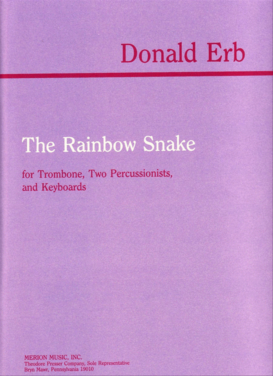 The Rainbow Snake The Rainbow Snake Chamber Music scores gallery preview page 1
