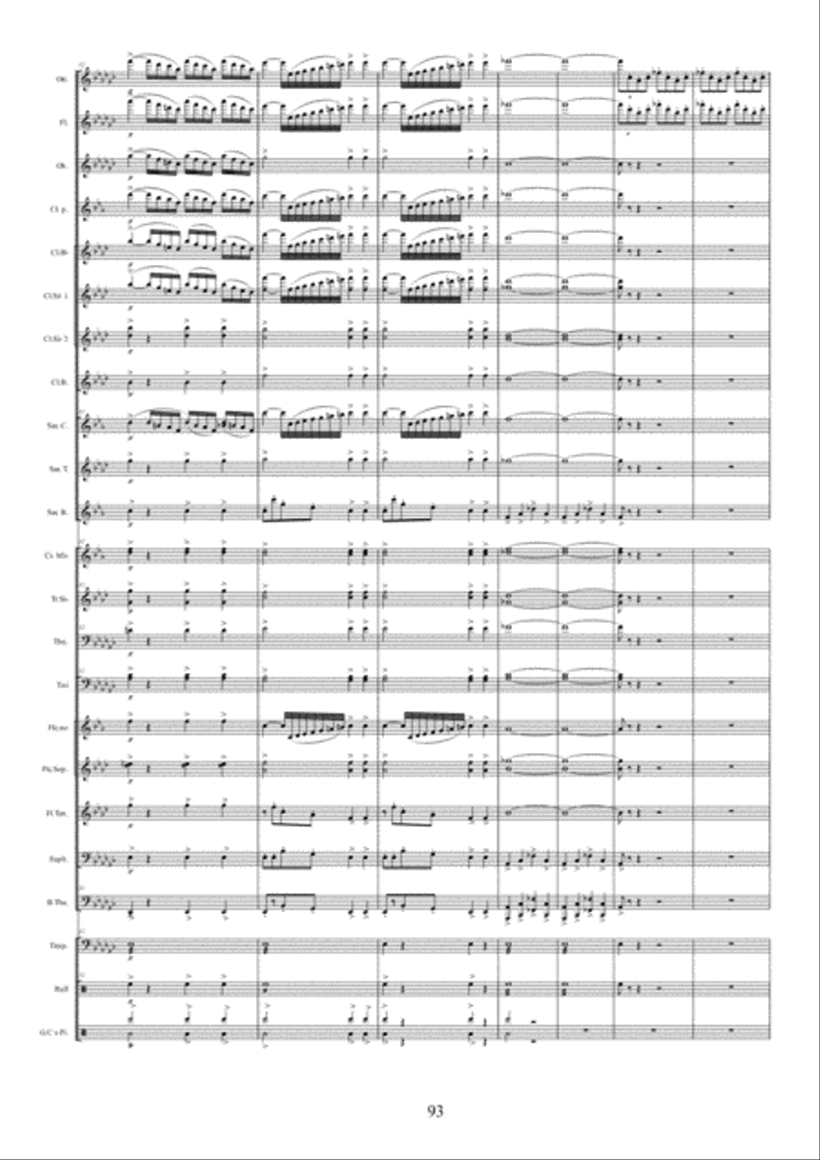 Giovanna d'Arco - Sinfonia Concert Band scores gallery preview page 4