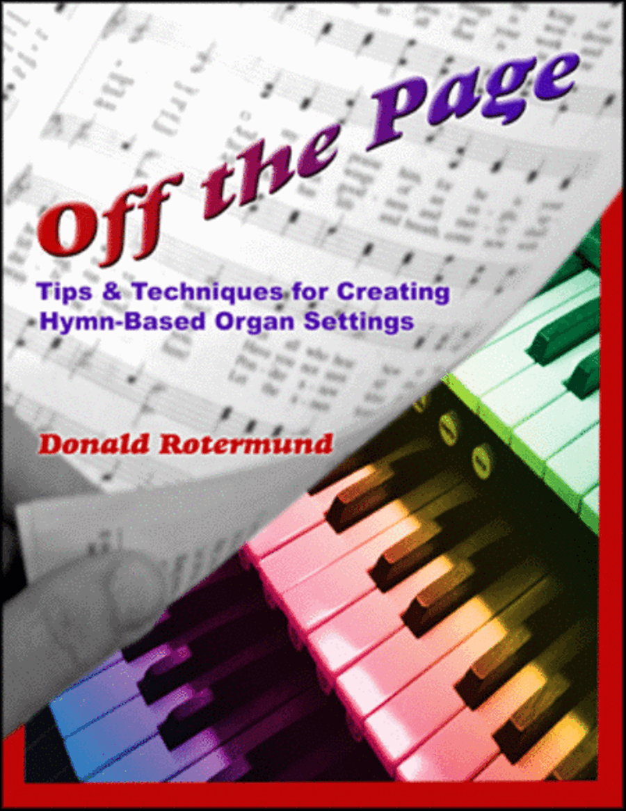 Off the Page Organ scores gallery preview page 1