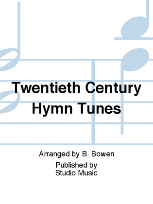 Book cover for Twentieth Century Hymn Tunes