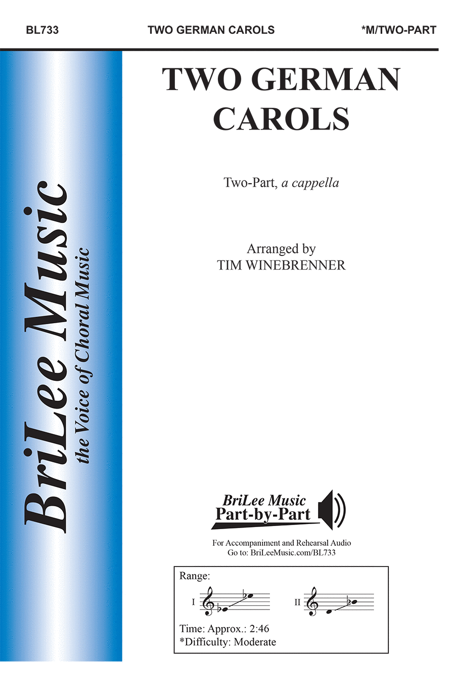 Two German Carols Two German Carols Choir scores gallery preview page 1