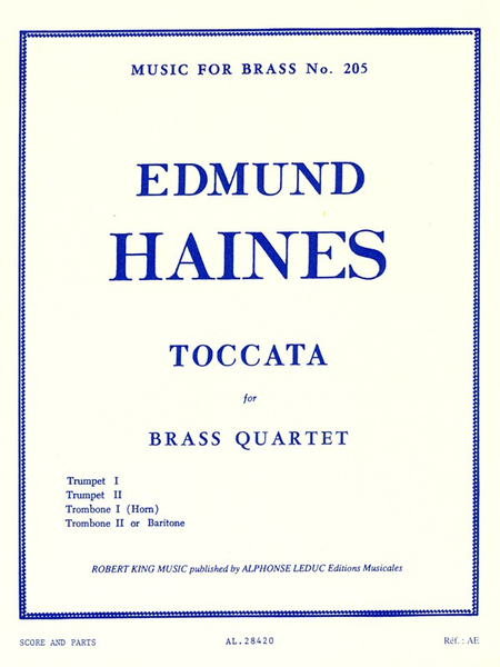 Toccata - Brass Quartet