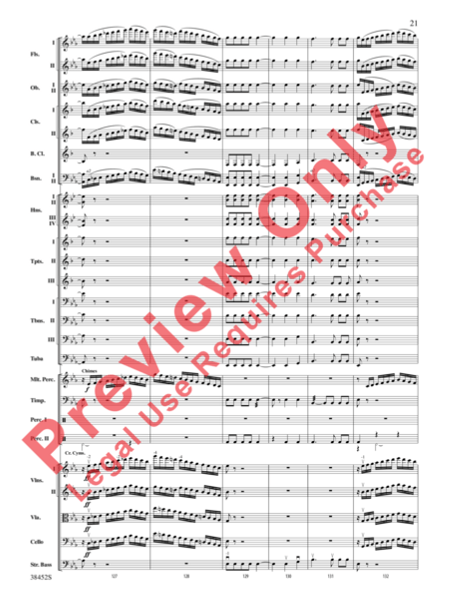 1812 Overture Full Orchestra scores gallery preview page 15
