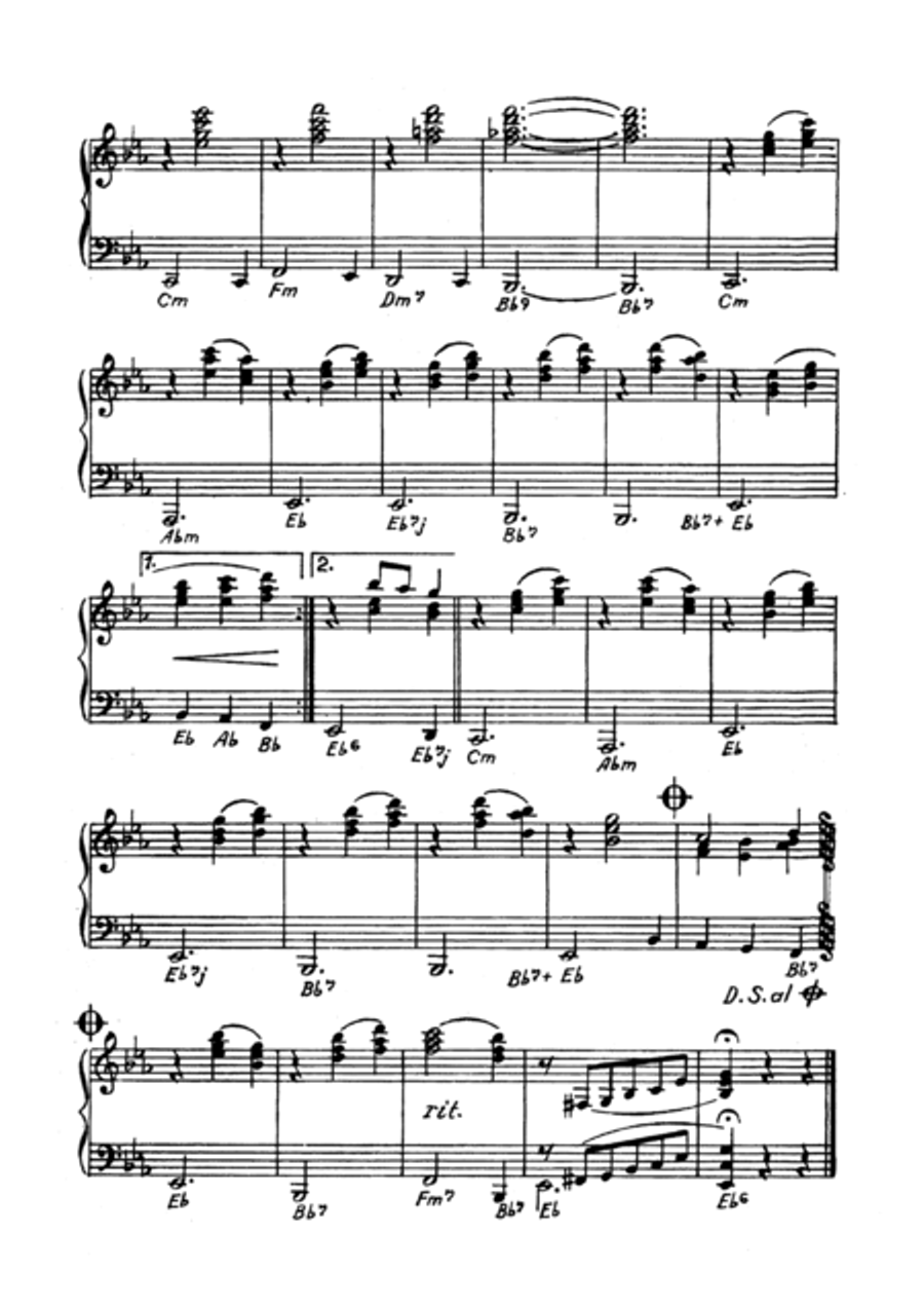 All mein Gluck Piano Solo scores gallery preview page 4