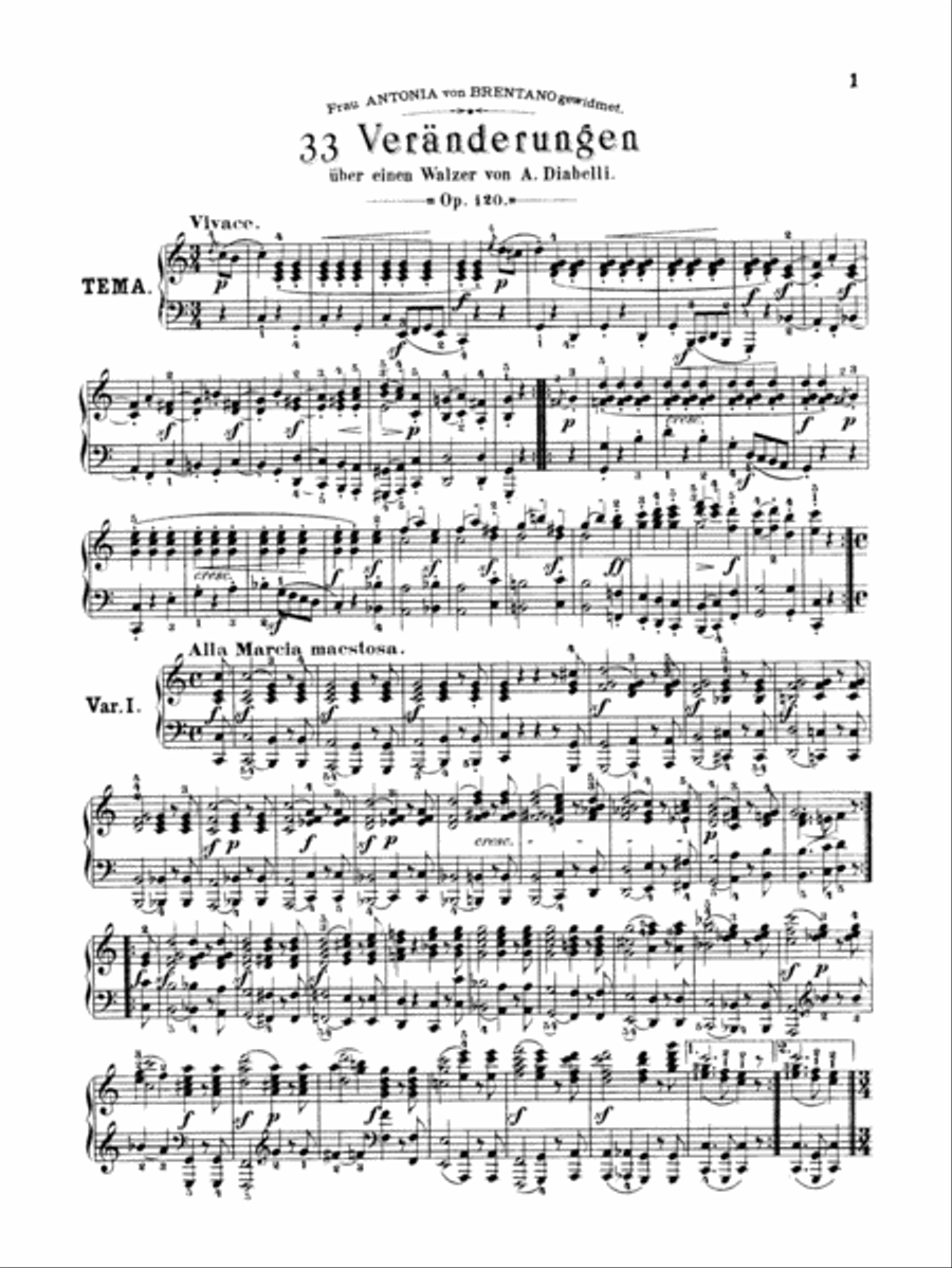 Diabelli Variations Small Ensemble scores gallery preview page 2