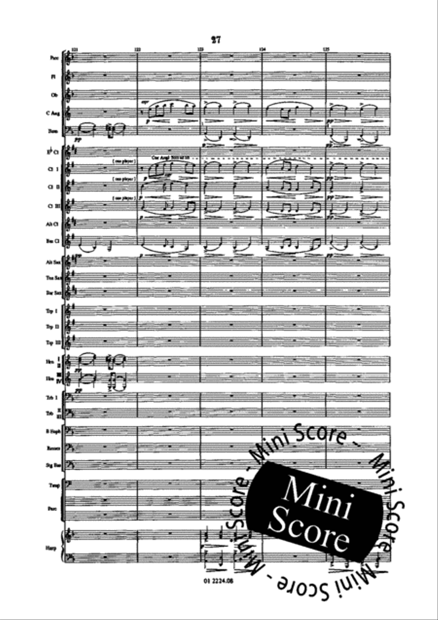 Sarka Overture Sarka Overture Concert Band scores gallery preview page 31