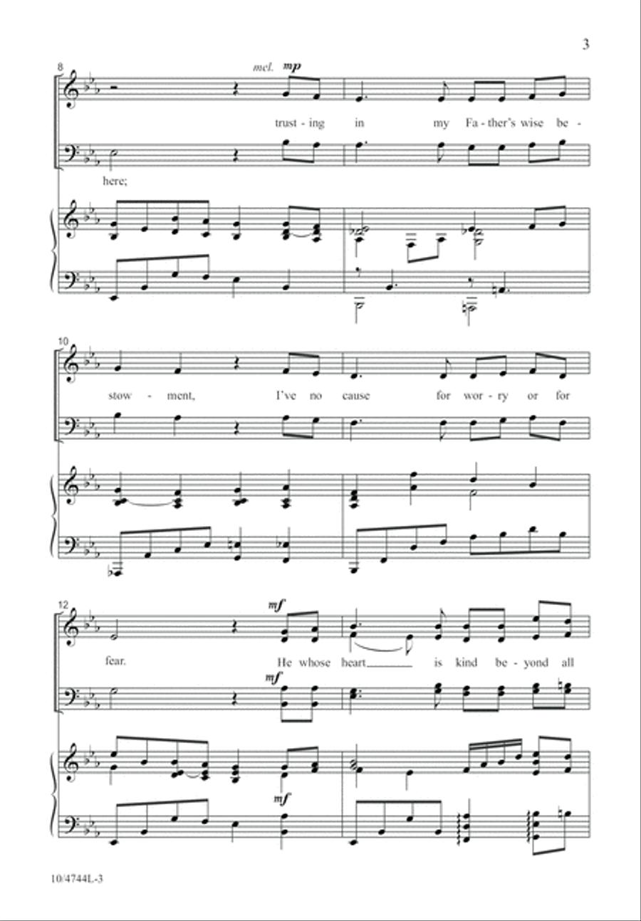 Day by Day 4-Part scores gallery preview page 3