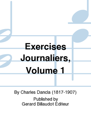 Book cover for Exercises Journaliers, Volume 1