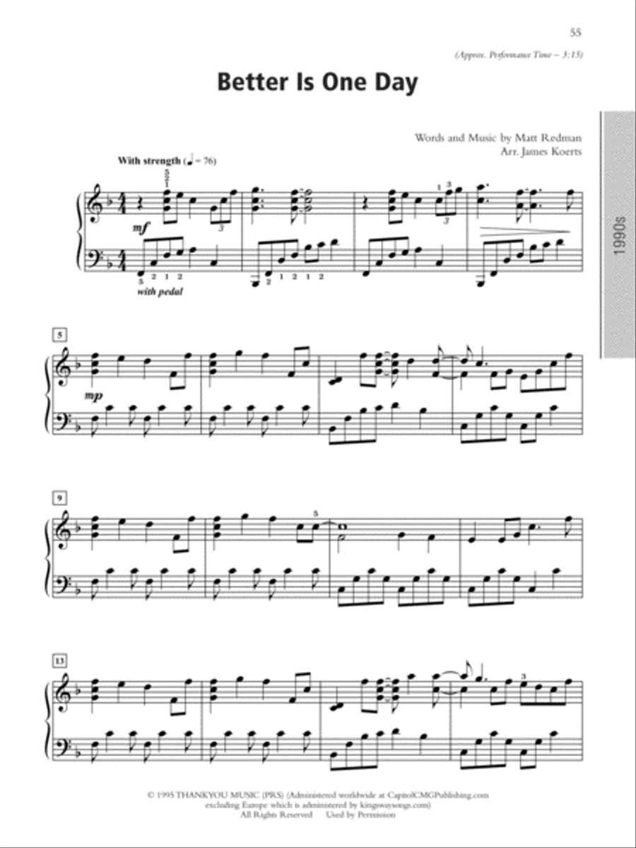 Wondrous Praise, Complete Collection -- Favorites from the 1980s to the 2000s Piano Solo scores gallery preview page 3