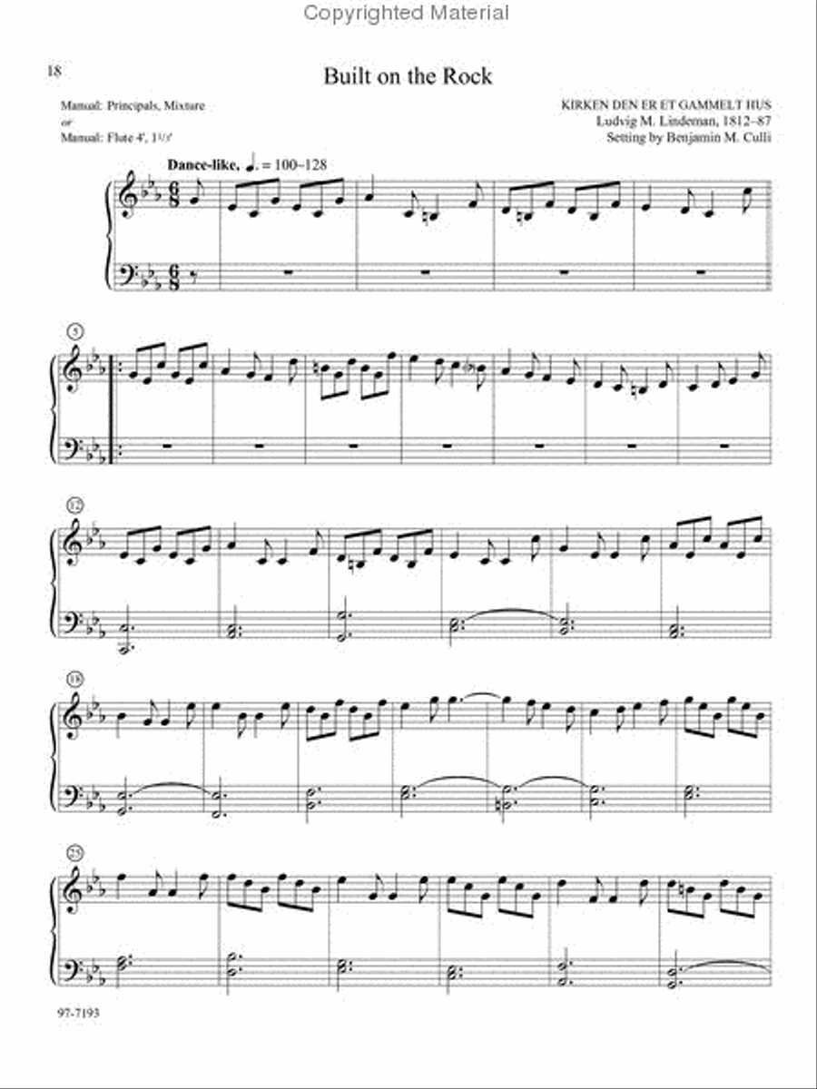 Musica Sacra: Easy Hymn Preludes for Organ, Vol. 5