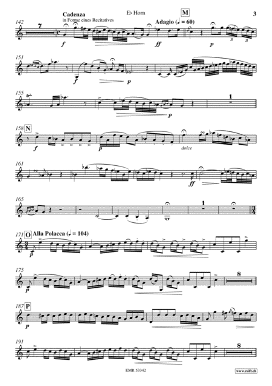 Concertino Horn scores gallery preview page 4