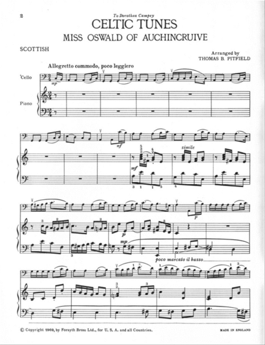 Celtic Tunes Piano Accompaniment scores gallery preview page 3