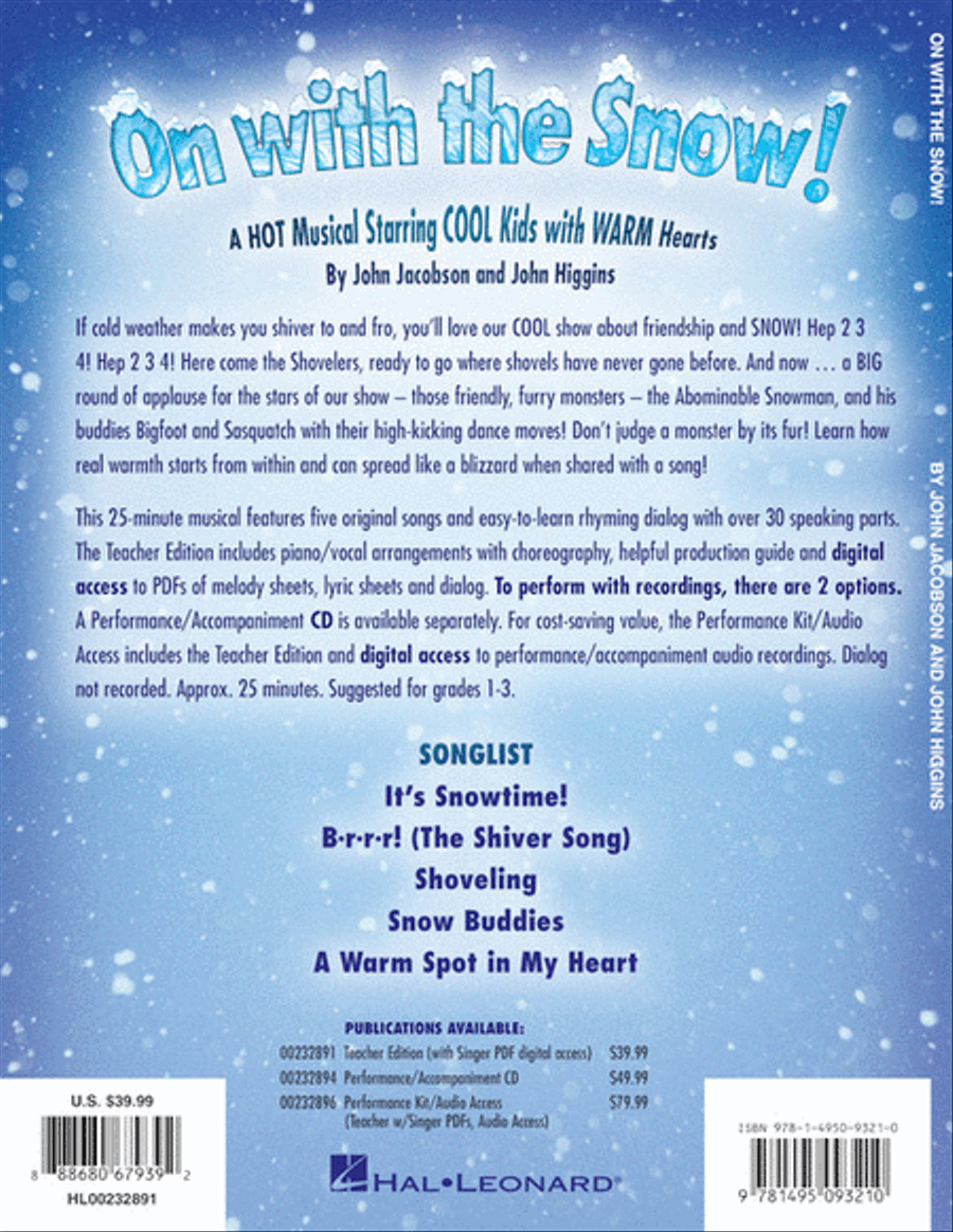On with the Snow! Choir scores gallery preview page 8