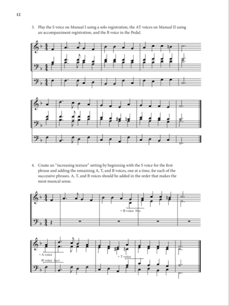 Creative Hymn Playing: Improvisation, Exercises, and Repertoire Organ scores gallery preview page 7